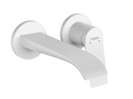 Смеситель Hansgrohe Vivenis 75050700 для раковины, настеннный, скрытый монтаж, матовый белый