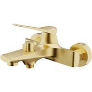 Уценка! Смеситель для ванны/душа ESKO Shanghai SHA54Gold настенный, однозахватный, золото