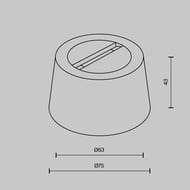 ���� ��������� Maytoni Parity (������) TRA130CRDuo-B ��� �������� ������ ����� ������