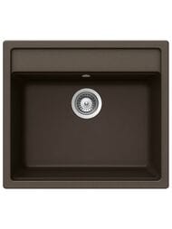Мойка SCHOCK Nemo 60 (N-100) (570х510) Cristalite+, цвет: мокка   700328