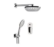 Душевая система Remer Vanity V09S02 со встраиваемым смесителем, хром