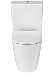 Унитаз напольный Duravit D-Neo 20020900001 370х650х400 безободковый, верт. смыв, WonderGliss белый