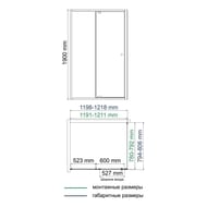 ������� ������ WasserKRAFT Aula 11P 1218x806x1900 ������ ����������/������� ���� 11P06