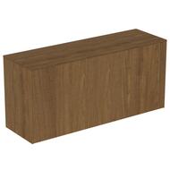 Тумба под раковину Ideal Standard CONCA 1200x373x550 2 ящика, темный орех, со столешницей T4320Y5