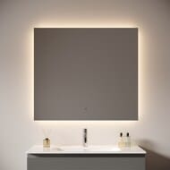 Зеркало для ванной комнаты SANCOS Square 2.0 900х700 led подсветка 2700K/4000K/5000K SQ2.900
