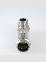 Пресс тройник VALTEC 22х1/2"Нх22, нерж. сталь, VTi.933.I.220422 — изображение 3