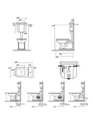 ���� ������� Kerasan Waldorf 411601 650�370�420 ��� �������� �����, �������. ������, �����