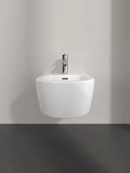 Биде подвесное Villeroy & Boch Skyla 44820001 (370х530х215) отверстие под смеситель, перелив