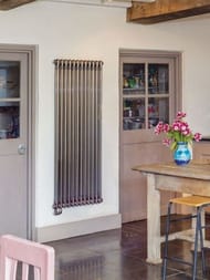 Радиатор Zehnder Charleston 3057 трехтрубчатый 8 секций, нижнее подключение 1/2", Technoline