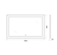 ������� BelBagno SPC-KRAFT-1085-685-TCH-WARM-NERO (1085x32x685) ������.����,����,����.����,��������
