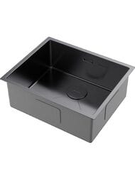 Мойка Omoikiri TAKI 54-U/IF-GM (540х440х200) универсальный монтаж, вороненая сталь 4973107