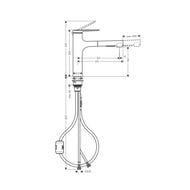 ��������� Hansgrohe Zesis M33 2jet ��� ����� 160�� ������������, �������� ���, ��� ����� 74801800