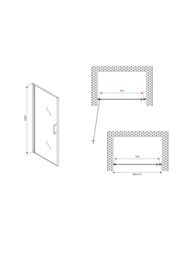 ������� ����� ABBER Sonnenstrand AG04060M (600�1950) ���������, ������ 6�� �������/����