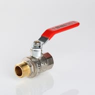 Кран шаровый 1 1/2"ВН VALTEC BASE красная ручка VT.215.N.08