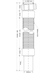 ����� ������������� McAlpine ����� 300-500��, 1 1/4"�32��, MRMF1-05