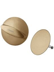 Hansgrohe Flexaplus Внешняя часть набора для слива и перелива, шлиф бронза 58185140
