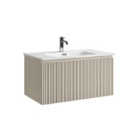 Тумба подвесная SANCOS Snob R 1.0 790х445х406, 1 ящик, доводчик, Beige Soft ,SNR1.080CE