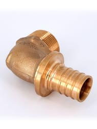 Угол REHAU RAUTITAN, 20x1/2"Н, бронза,  13660891001