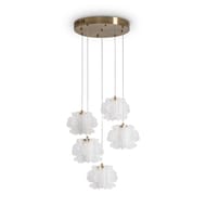 Подвесной светильник Freya Flower (Флаэ) FR5579PL-L40BS,2800 K,83 Ra,220/240 V,IP20,латунь