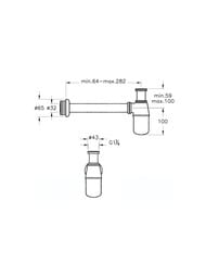 ����� Vitra ��� �������� �������������, 1 1/4 , ���� A45122