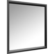 Зеркало KERAMA MARAZZI POMPEI с подсветкой, 800х95х800, черное глянцевое PO.mi.80\BLK