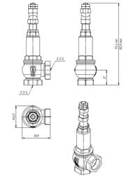 ������ ����������������� VALTEC 3/4"�� � ����. ������� ��������.P=1-16���. ������, )VT.1831.N.05