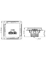 ������� Systeme Electric GLOSSA USB A+�, 5�/2,4�, 2�5�/1,2 �, ��������, �������� GSL000739