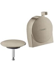 Hansgrohe Exafill S Излив для ванны (внешн ч) + набор для слива-перелива шлиф.никель 58117820