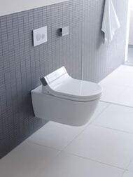 Унитаз подвесной DURAVIT DARLING NEW 370х620х345 для сиденья с душем SensoWash 2544590000