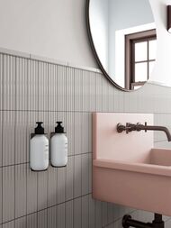 Плитка настенная EQUIPE COSTA NOVA Onda Grey Glossy (50х200) моноколор, серая 28489 (кв.м.) — изображение 2