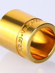Гильза надвижная VALTEC, 16(2,2)мм, латунь, VTm.400.BG.001622