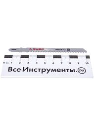 Полотна для электрического лобзика ЗУБР по дереву и металлу, T-хвостовик, 5 шт. 15591-H5 — изображение 3