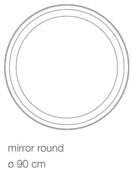 Зеркало Knief Mirrors (900х900) с подсветкой, цвет: белый матовый 0600-272-01 — изображение 3