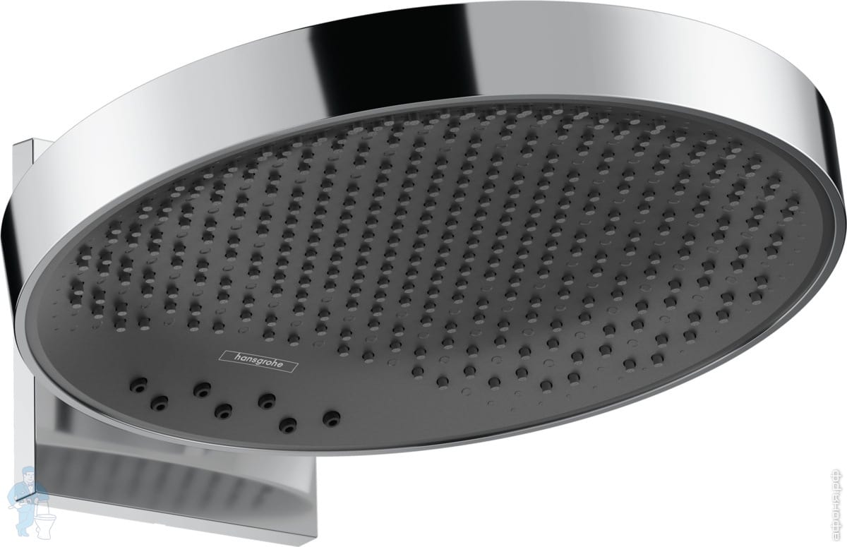 Верхний душ Hansgrohe Rainfinity 360мм 3jet с настенным держателем, хром 26234000 | Афоня.рф, цена 102 490 руб.