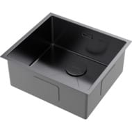 Мойка Omoikiri TAKI 49-U/IF GM (490х440х200) монтаж врезной/подстольный/вровень, ворон.сталь 4973524