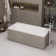 Ванна Alba Spa Суприм (Suprime) прямоугольная 180х80см ВПР041000100, белый глянец — изображение 2
