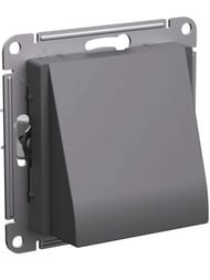 Вывод кабеля Systeme Electric ATLASDESIGN механизм, базальт ATN001499