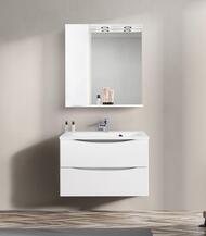 Зеркальный шкаф BelBagno MARINO 800х150х750 подсветка LED, левый MARINO-SPC-800/750-1A-BL-P-L