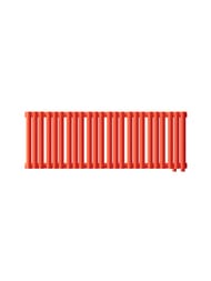 Радиатор стальной Empatiko Takt V R1 однотруб 952х236х95 24 сек НП.подкл, 778 Вт, Friendly Red
