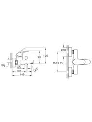 ��������� ��� �����/���� VitrA Flow Round, �������������, ���������, ���� A43057EXP1
