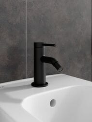 Смеситель для биде VitrA Minimax Round A4353636EXP однорычажный матовый черный латунь