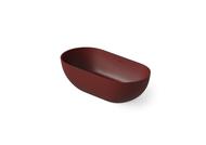 Ванна отдельностоящая Dea Design DD8619 1400 17 (1400х700х520), овальная, слив-перелив, д/к, бордовый
