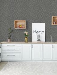 Обои виниловые на флизелине Grandeco Muse MU 3207 (0,53х10,05) ромбы, коричневые (рул.)