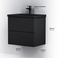 ����� ��� �������� AM.PM Gem, ���������, 60 ��, 2 ����� push-to-open, ������ ���. M90FHX06022BM