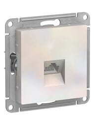 Розетка Systeme Electric ATLASDESIGN компьютерная RJ45 механизм жемчуг ATN000483