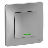 ����������� Systeme Electric BLANCA �����.���. 1-��������� c�.1 � �����, 10A 250B, ����. BLNVS010113