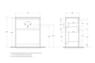 ����� ��� �������� BelBagno KRAFT 39 (705�390x840) ���������, Rovere Tabacco 39-700/390-2C-PIA-RT