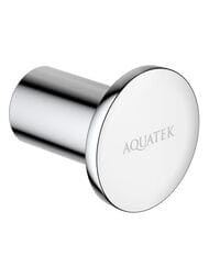 Крючок для ванной Aquatek Классик AQ4401CR одинарный, цвет: хром