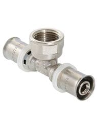 Пресс тройник VALTEC 26х1/2"Вх26 VTm.232.N.260426 — миниатюра 1
