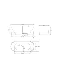 ����� ��������� BelBagno BB71-1800-W0 1800�800�600 ���������������, ��� ��������, �/�, ����: �����